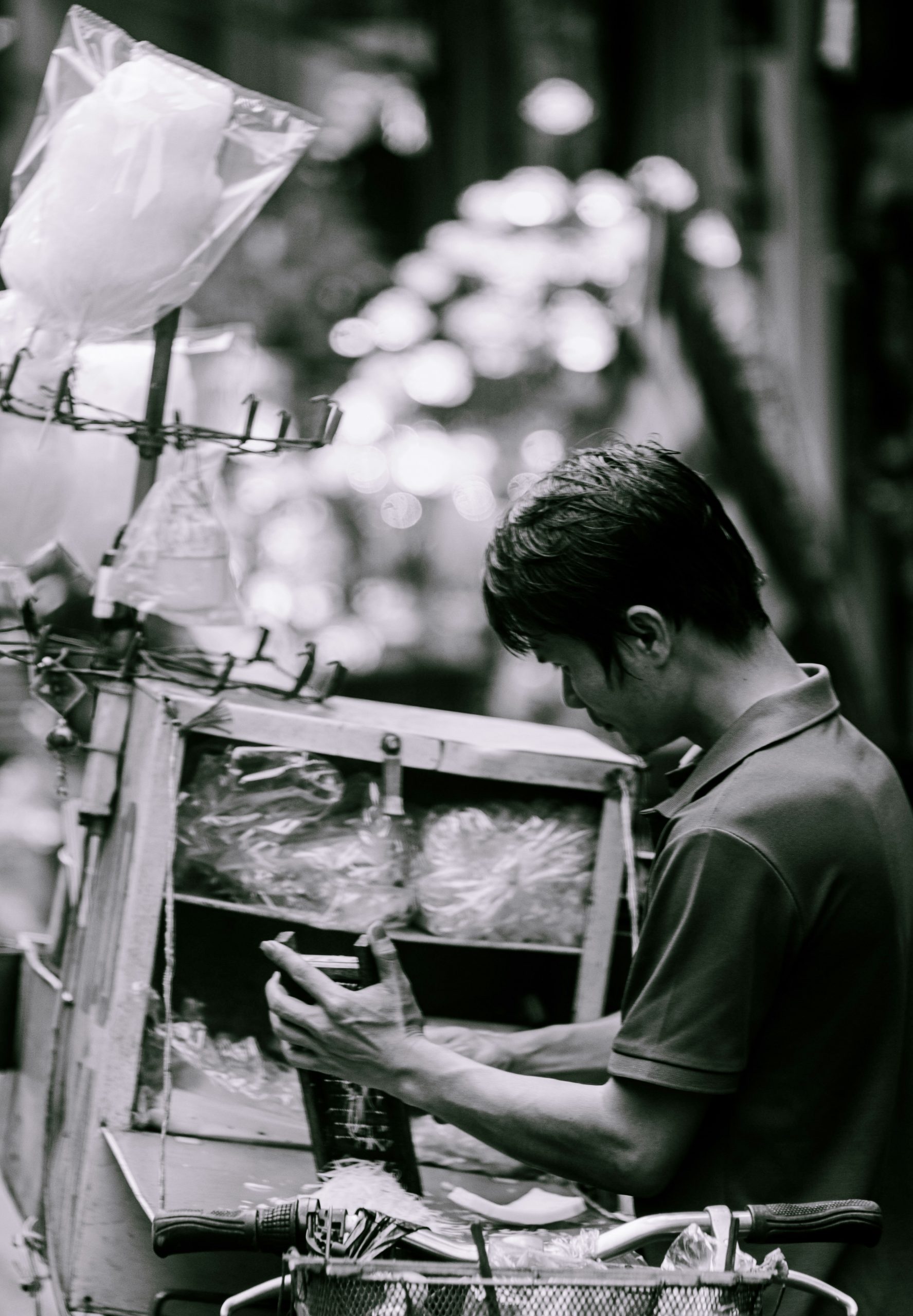 Close-up sur des mains d